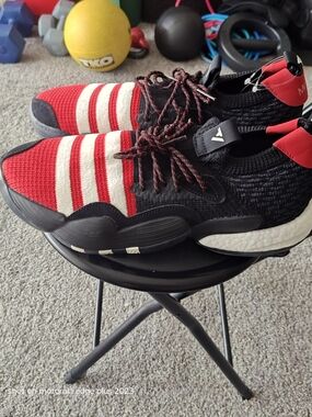 Adidas Trae Young 2 Meilin Basketball Shoes Black Red Size 11.5